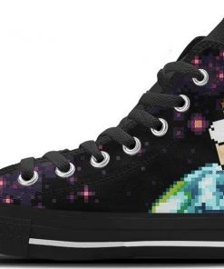 Kiks Pixel Rick And Morty High Tops