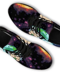 Kicks Pixel Rick And Morty Sports Shoes