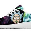 Kicks Pixel Rick And Morty Sports Shoes