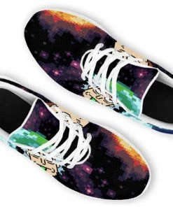 Kicks Pixel Rick And Morty Sports Shoes