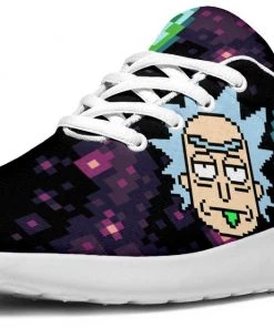Kicks Pixel Rick And Morty Sports Shoes