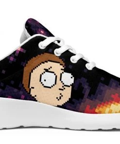 Kicks Pixel Rick And Morty Sports Shoes