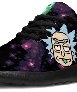 Kicks Pixel Rick And Morty Sports Shoes