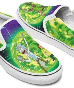 Kicks Rick And Morty Slip Ons