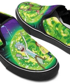 Kicks Rick And Morty Slip Ons
