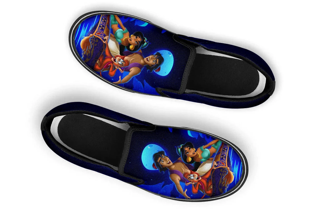 Kicks Aladdin Slip Ons 8 Kicks Aladdin Slip Ons