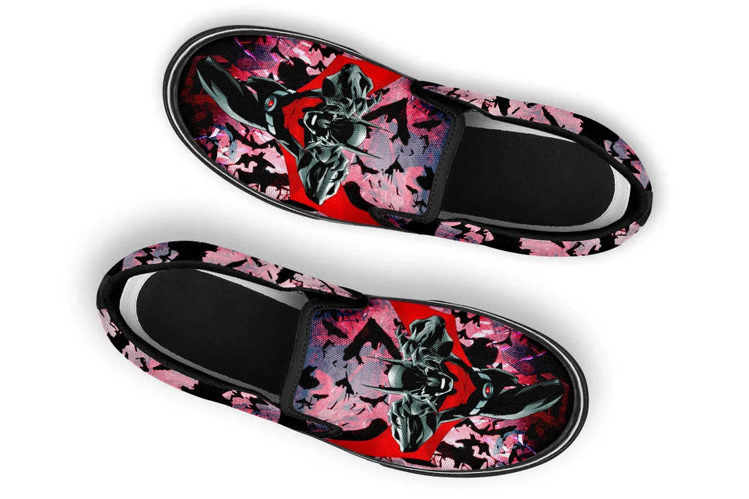Kicks Batman Beyond V2 Slip Ons 8 Kicks Batman Beyond V2 Slip Ons