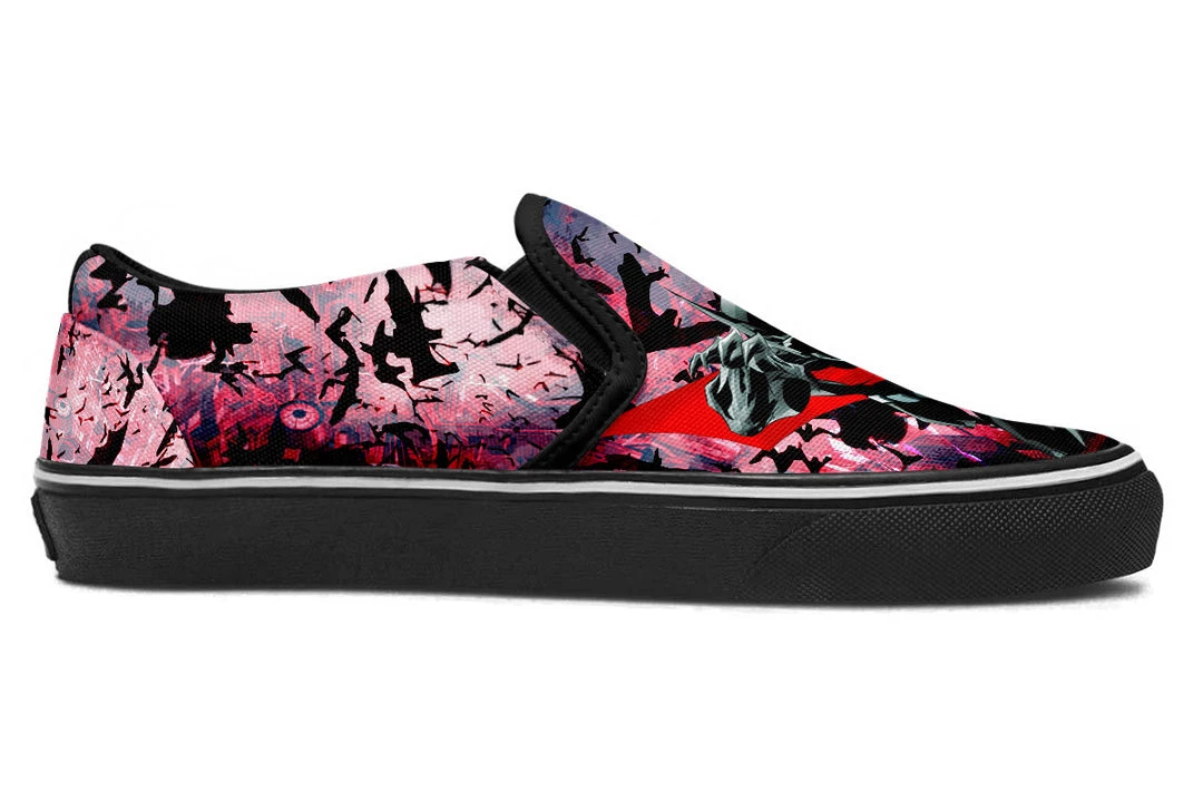 Kicks Batman Beyond V2 Slip Ons 12 Kicks Batman Beyond V2 Slip Ons
