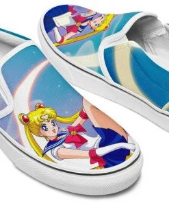 Kicks Sailor Moon Slip Ons