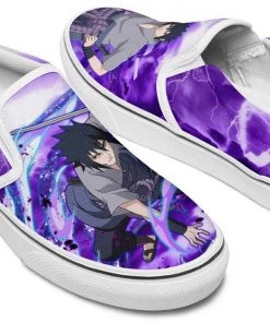 Kicks Sasuke Uchiha Slip Ons