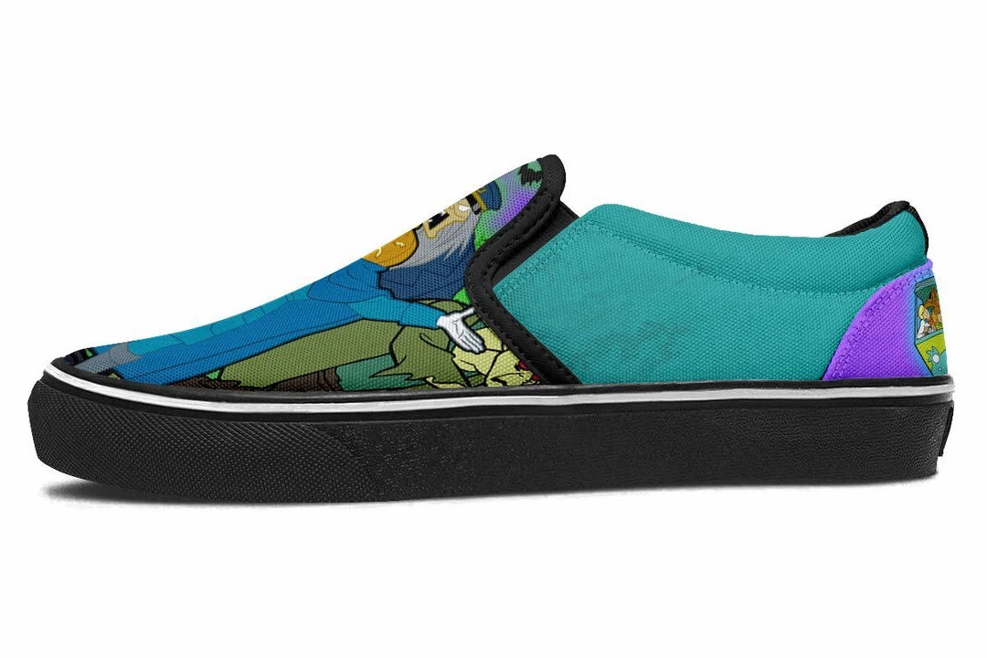Kicks Scooby Doo Slip Ons 10 Kicks Scooby Doo Slip Ons