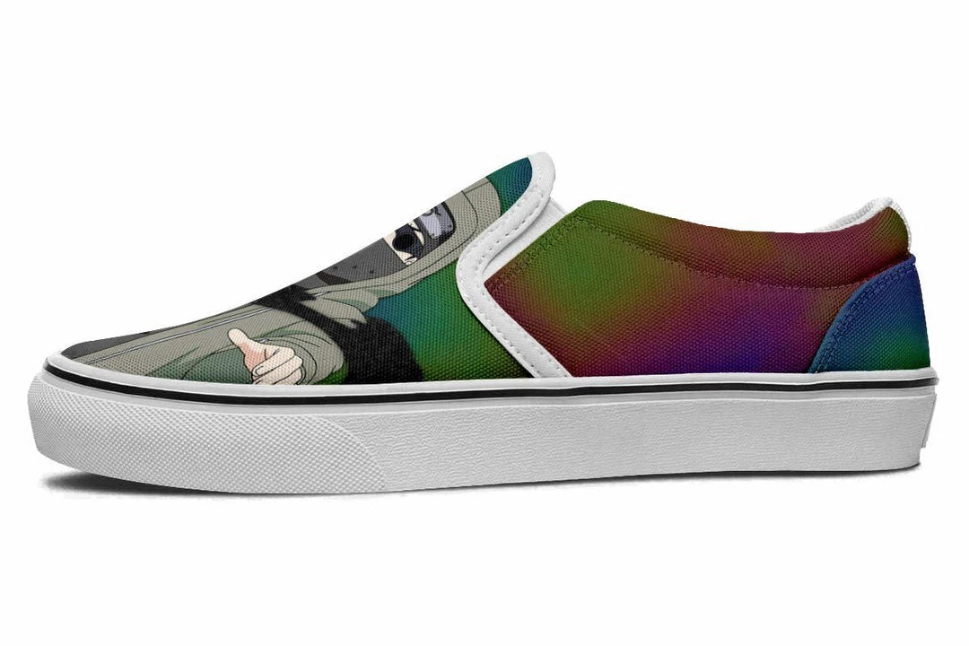 Kicks Shino Aburame Slip Ons 9 Kicks Shino Aburame Slip Ons