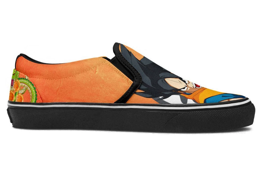 Kicks Son Goku Slip Ons 12 Kicks Son Goku Slip Ons