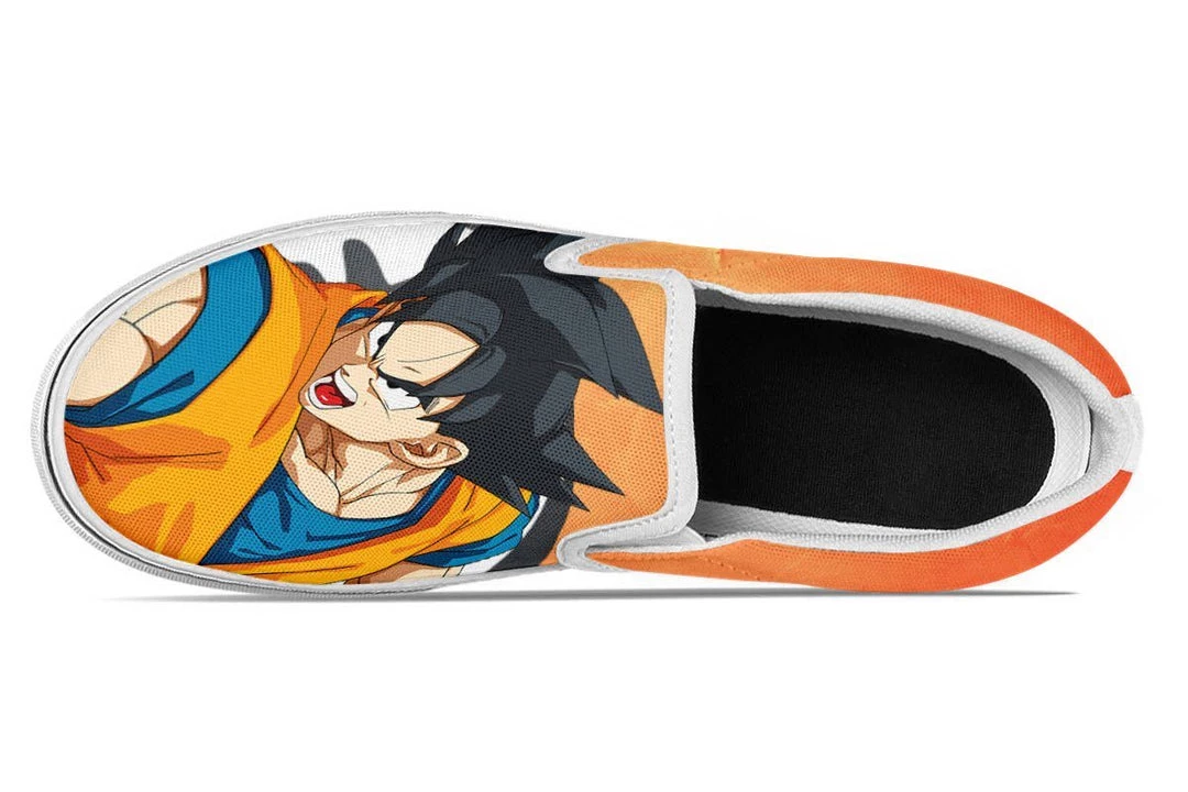 Kicks Son Goku Slip Ons 3 Kicks Son Goku Slip Ons