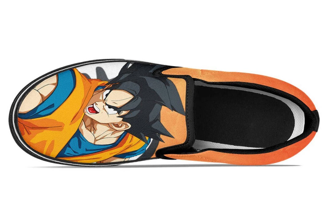 Kicks Son Goku Slip Ons 6 Kicks Son Goku Slip Ons