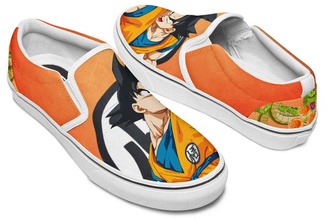 Kicks Son Goku Slip Ons 4 Kicks Son Goku Slip Ons