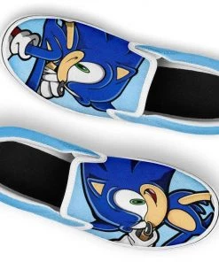 Kicks Sonic The Hedgehog Slip Ons