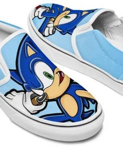 Kicks Sonic The Hedgehog Slip Ons