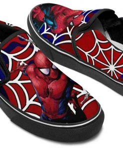 Kicks Spider Man Slip Ons