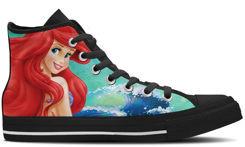 Kicks The Little Mermaid High Tops 6 Kicks The Little Mermaid High Tops