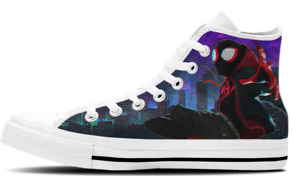 Kicks Spider Man: Miles Morales High Tops 4 Kicks Spider Man: Miles Morales High Tops