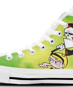 Kiks The Grim Adventures Of Billy And Mandy High Tops 8 Kiks The Grim Adventures Of Billy And Mandy High Tops