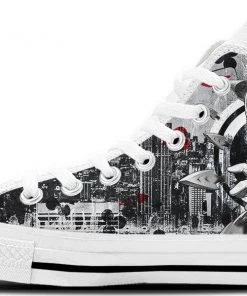 Kiks Bullseye B&W High Tops