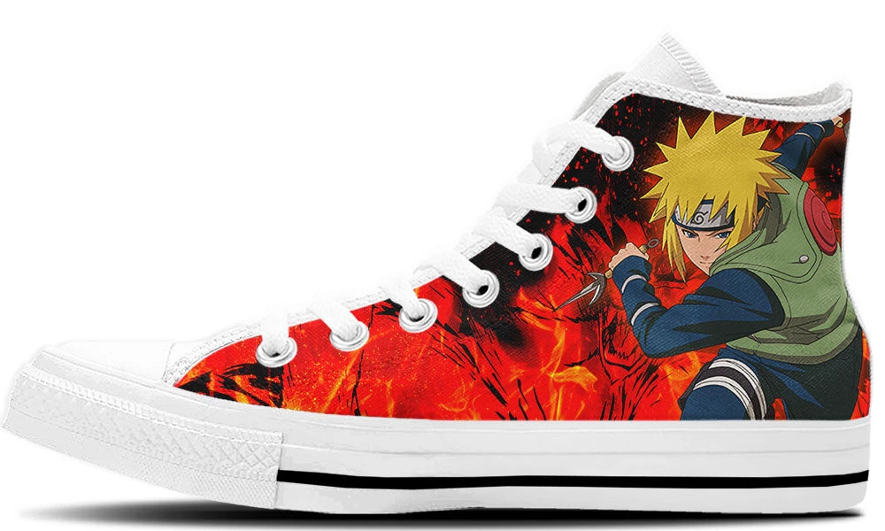 Kiks Minato Namikaze High Tops 4 Kiks Minato Namikaze High Tops