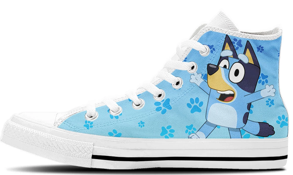 Kiks Bluey High Tops 5 Kiks Bluey High Tops