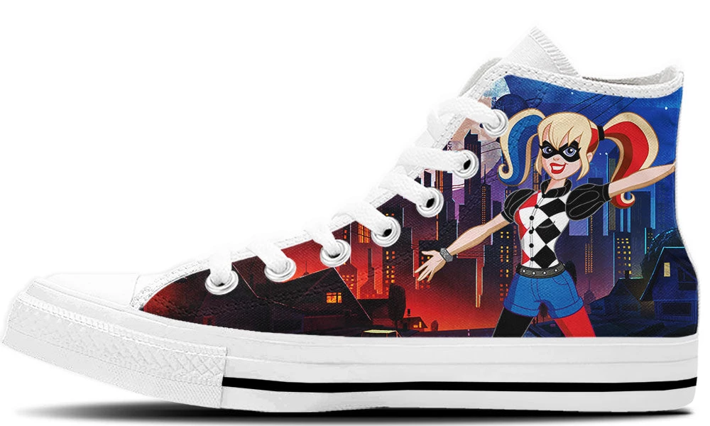 Kiks Harley Quinn DCSG High Tops 4 Kiks Harley Quinn DCSG High Tops