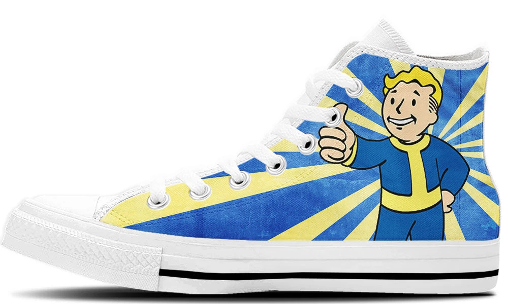 Kiks Vault Boy High Tops 4 Kiks Vault Boy High Tops