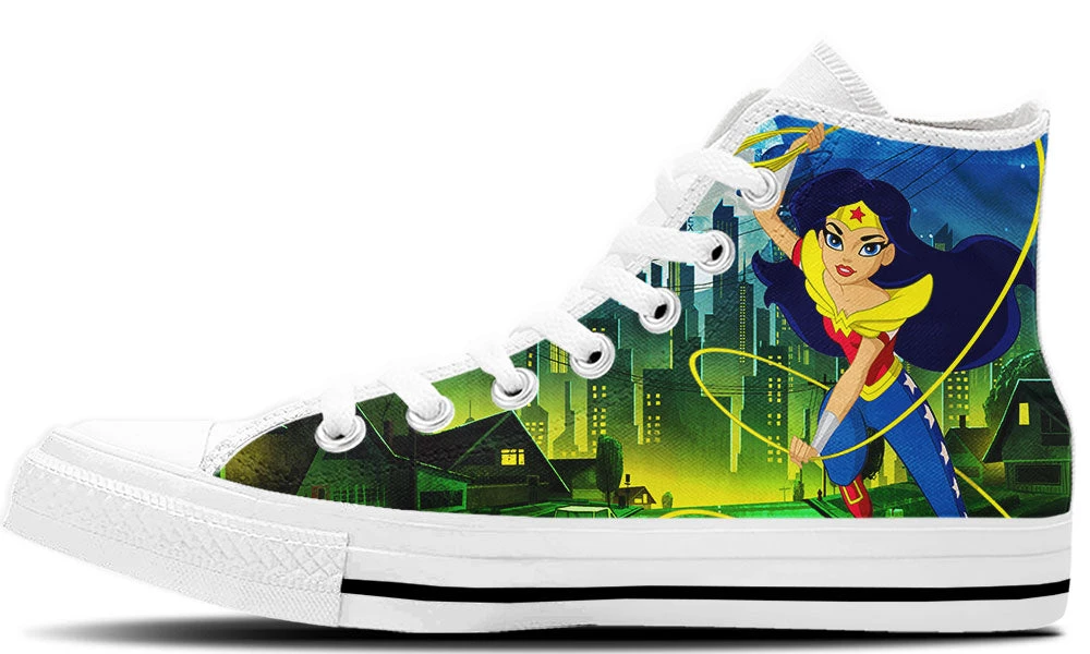 Kiks Wonder Woman DCSG High Tops 4 Kiks Wonder Woman DCSG High Tops