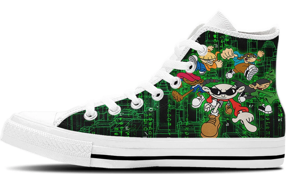 Kiks Kids Next Door High Tops 4 Kiks Kids Next Door High Tops