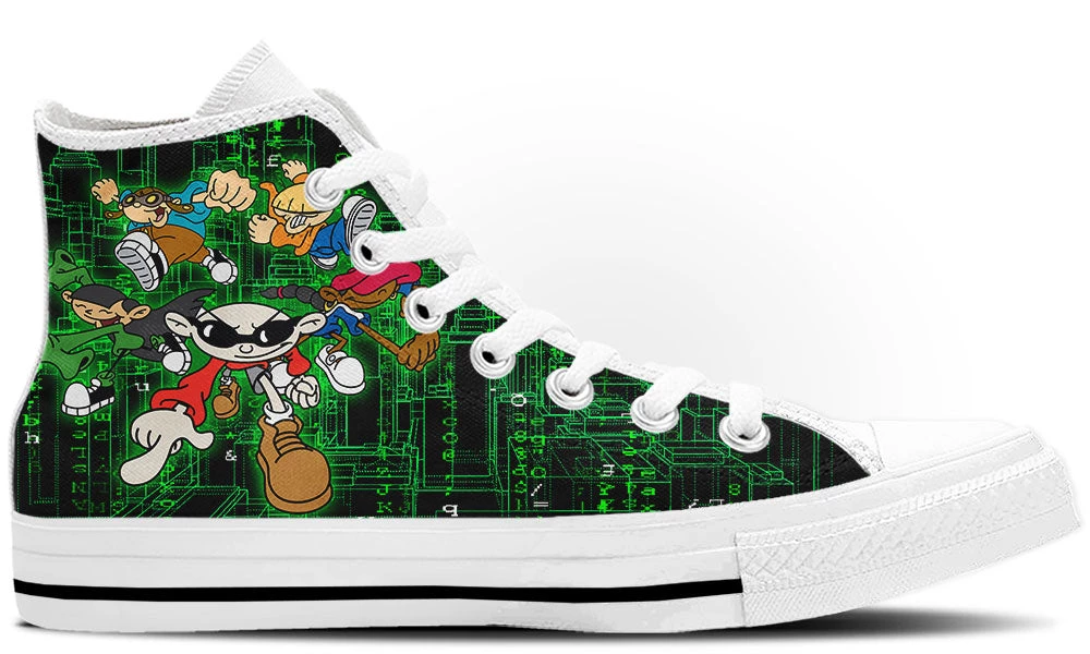 Kiks Kids Next Door High Tops 6 Kiks Kids Next Door High Tops