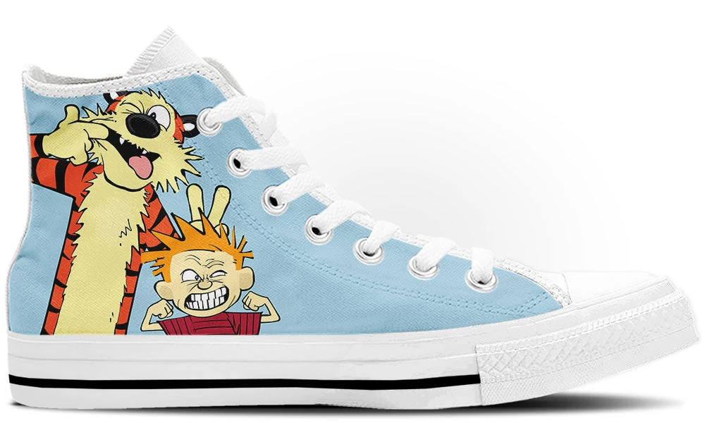 Kicks Calvin & Hobbes High Tops 3 Kicks Calvin & Hobbes High Tops