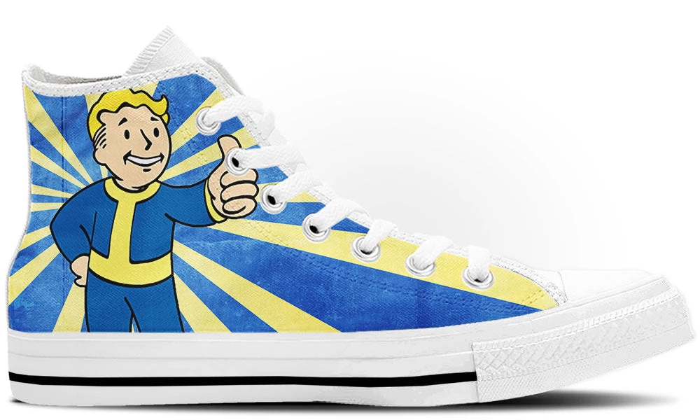 Kiks Vault Boy High Tops 6 Kiks Vault Boy High Tops