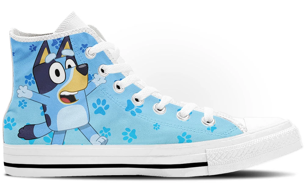 Kiks Bluey High Tops 3 Kiks Bluey High Tops