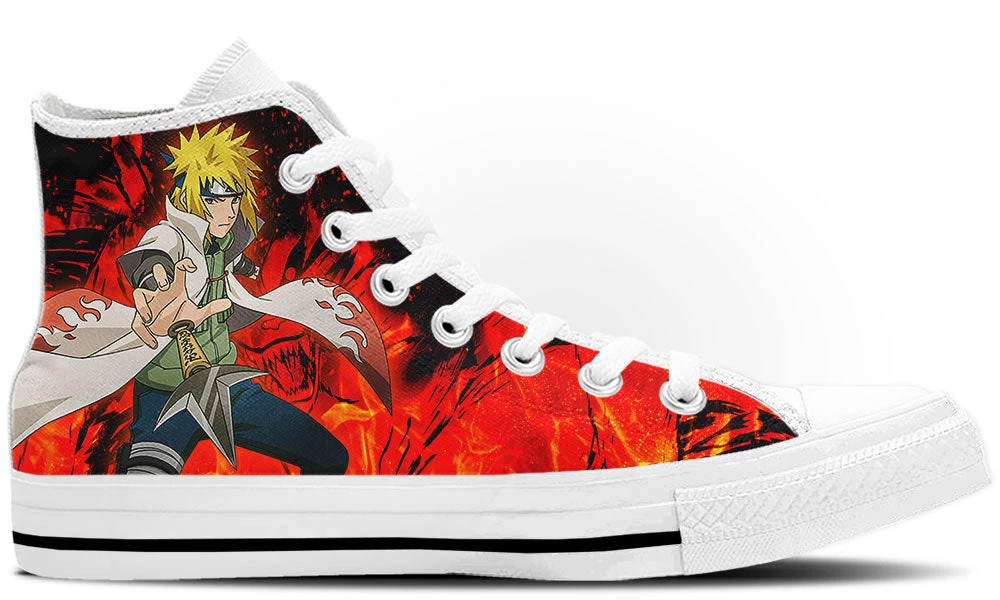 Kiks Minato Namikaze High Tops 6 Kiks Minato Namikaze High Tops