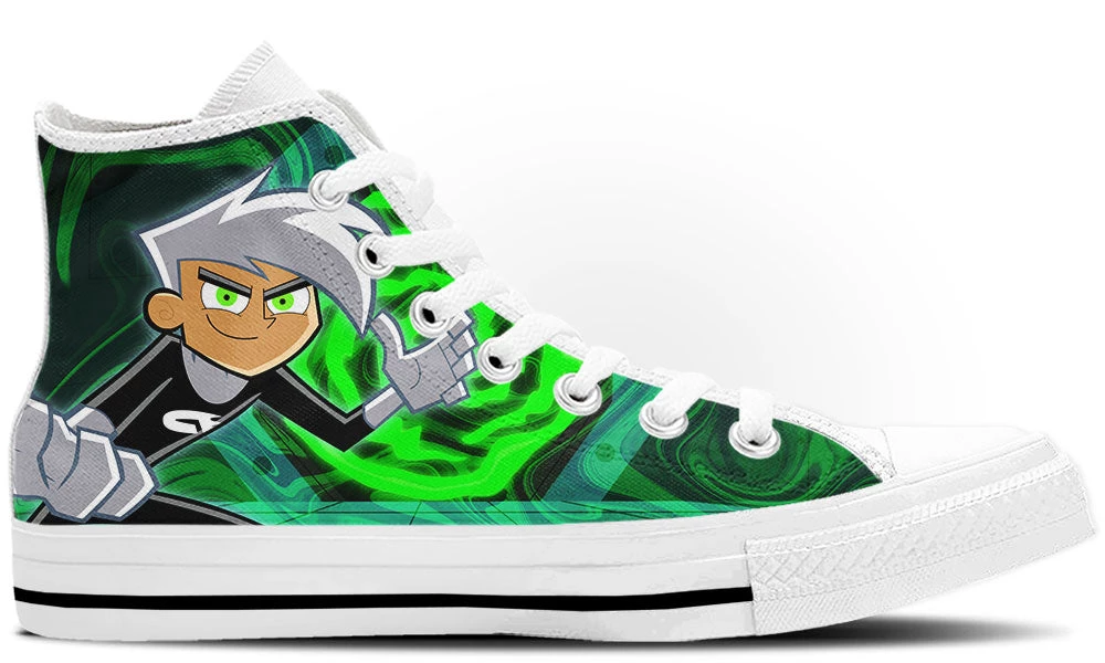 Kiks Danny Phantom High Tops 6 Kiks Danny Phantom High Tops