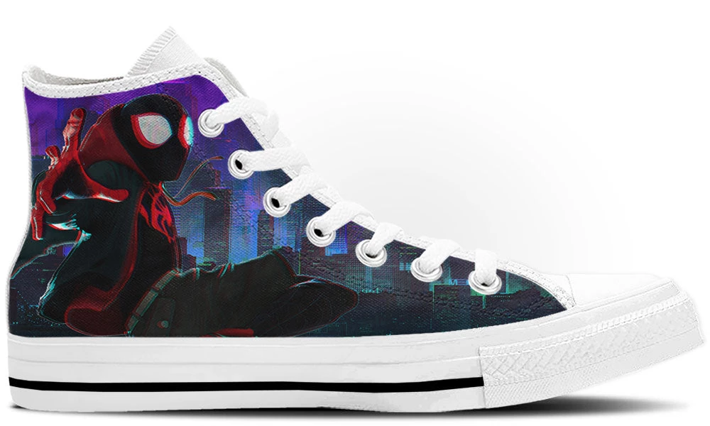 Kicks Spider Man: Miles Morales High Tops 6 Kicks Spider Man: Miles Morales High Tops