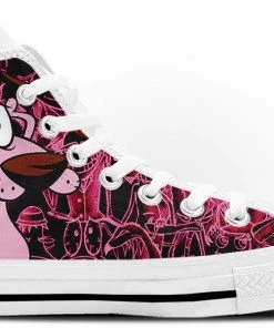 Kiks Courage The Cowardly Dog High Tops 9 Kiks Courage The Cowardly Dog High Tops