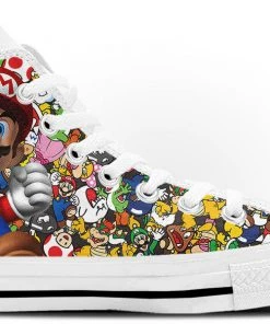 Kicks Super Mario High Tops