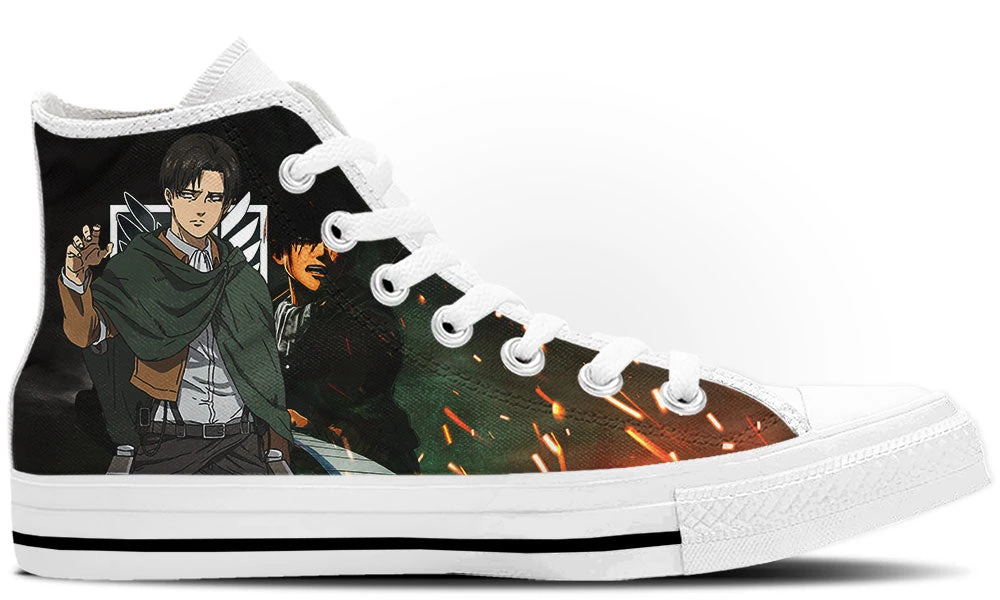 Kiks Levi Ackerman High Tops 6 Kiks Levi Ackerman High Tops